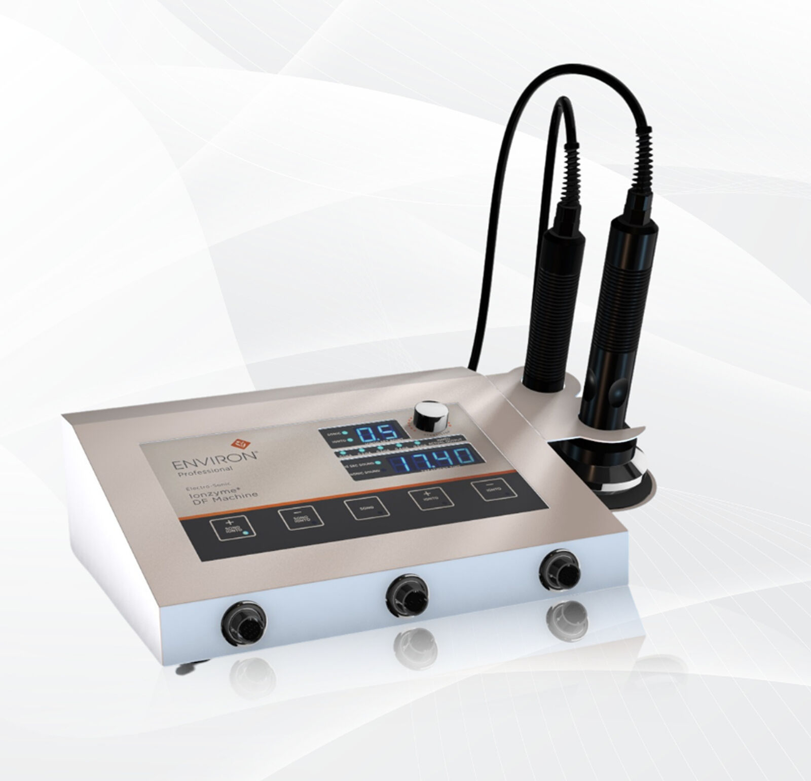 Environ Ionzyme DF III Machine with its two probes