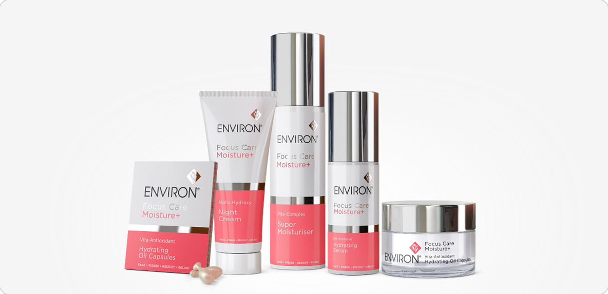 Environ Focus Care Moisture+ range