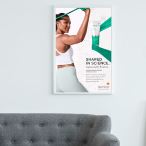 Environ Body Essentia Poster Talent Mockup