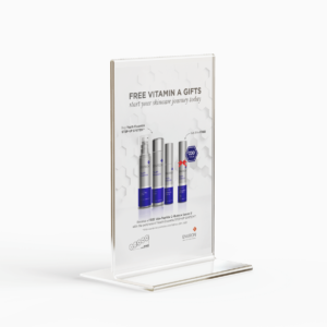Youth Essentia – Free Vitamin A Gift Shelf Talker Insert
